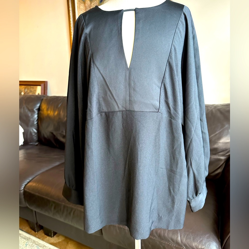 J. Crew Black Blouse, Size Small